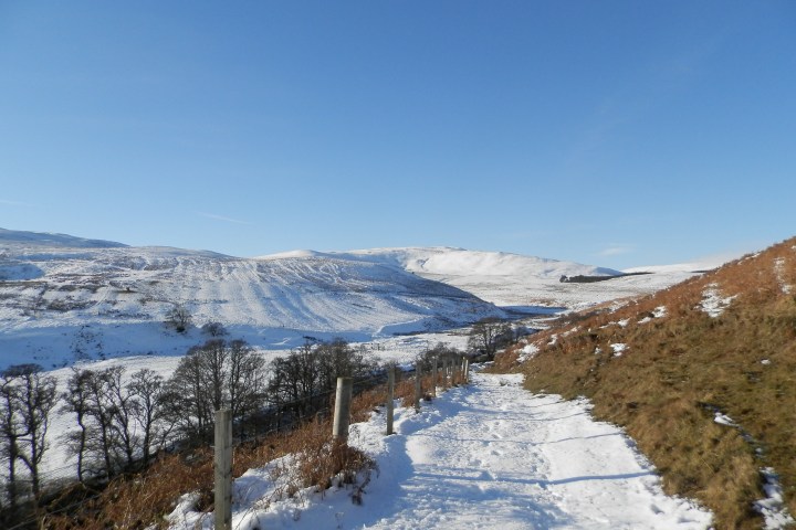 The Breamish Valley in winter