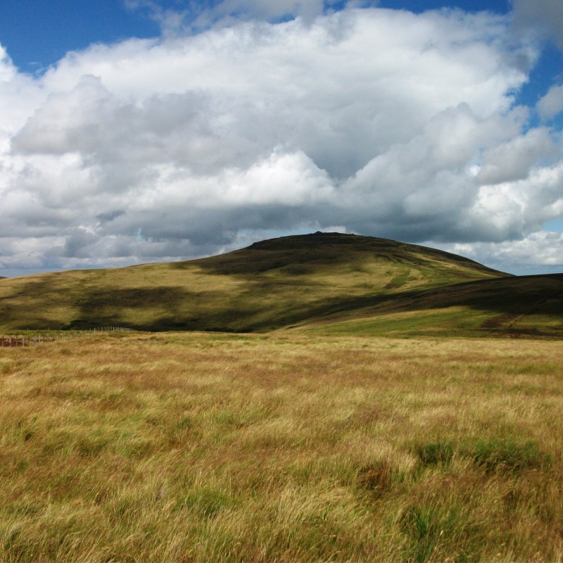 Cheviot plateau, Northumberland, UK