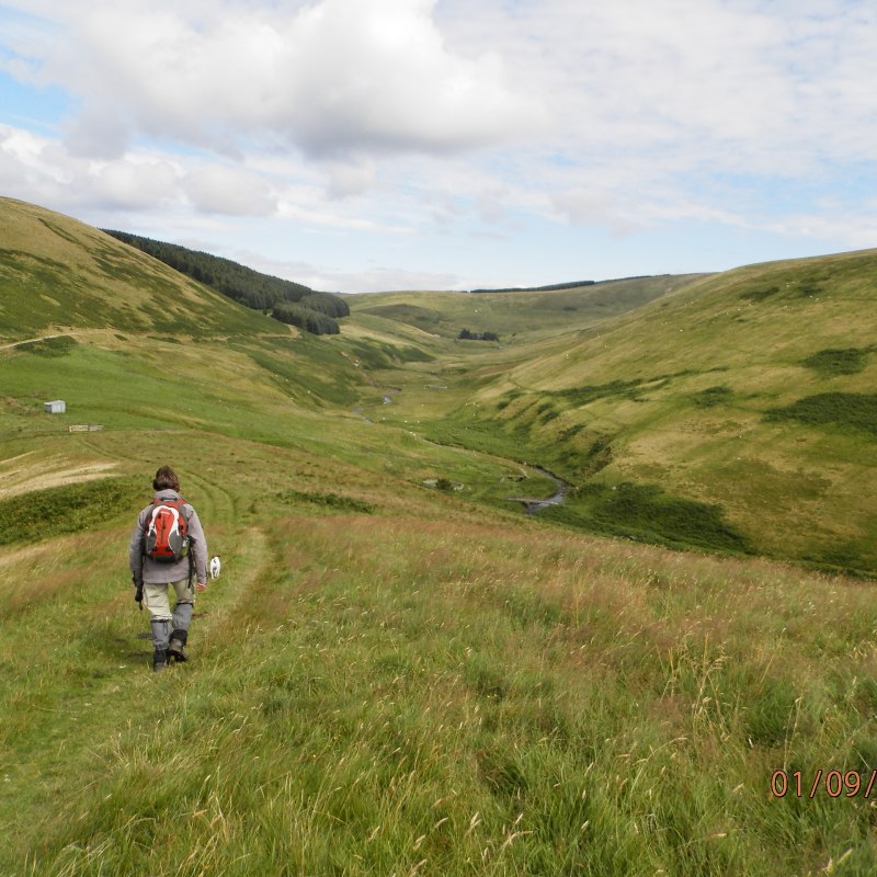 Hiking in the Coquet Valley, the Pennine Way and Windy Gyle